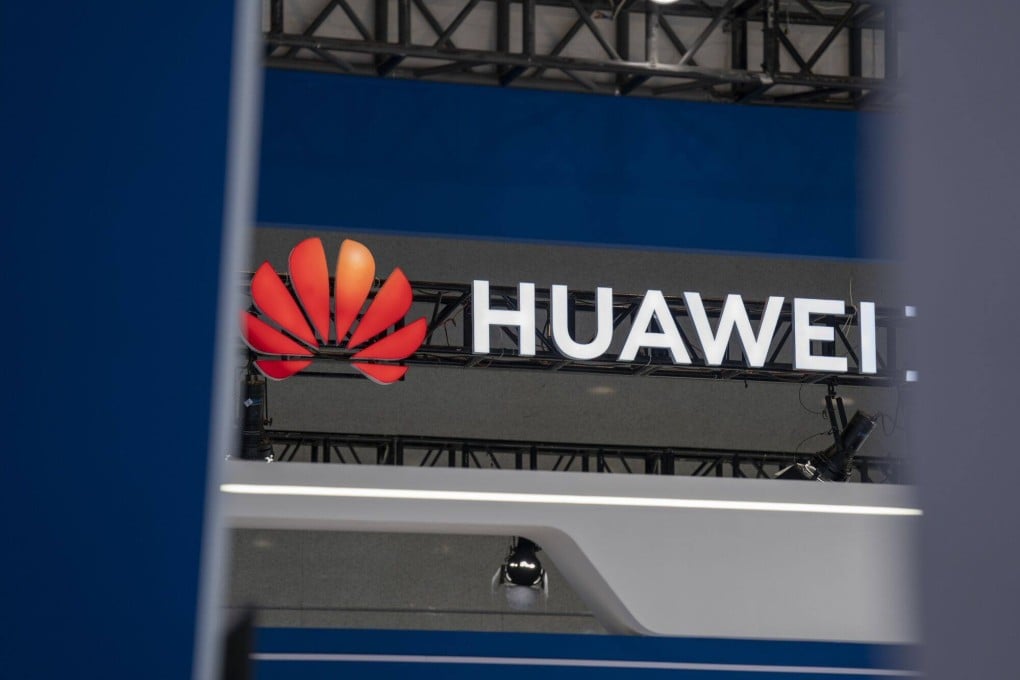 Huawei Technologies’ signage at the World Internet of Things Exposition in Wuxi, China, Oct. 21, 2023. Photo: Bloomberg