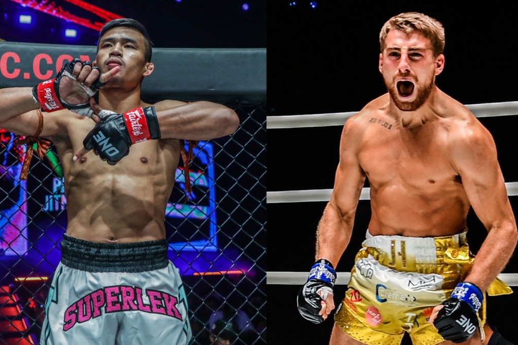 Superlek Kiatmookao (left) and Jonathan Haggerty could meet again in the ONE ring. Photos: ONE Championship
