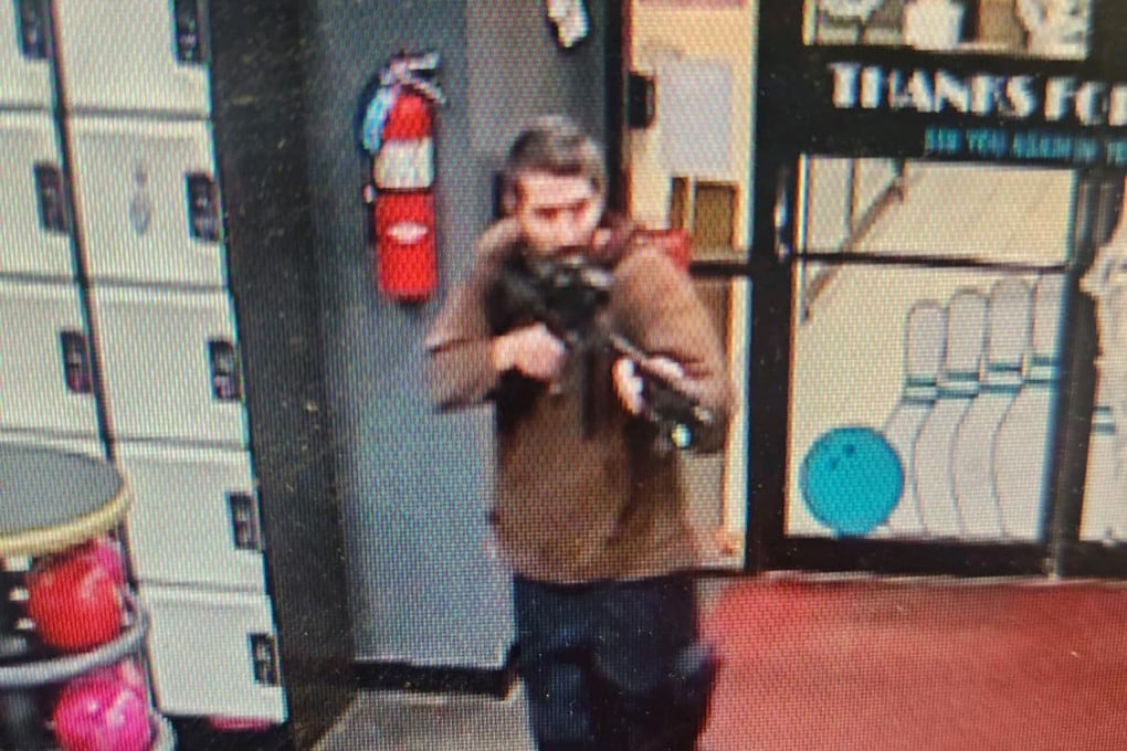 A man suspected in the Maine mass shooting. Photo: Androscoggin County Sheriff’s Office/AFP