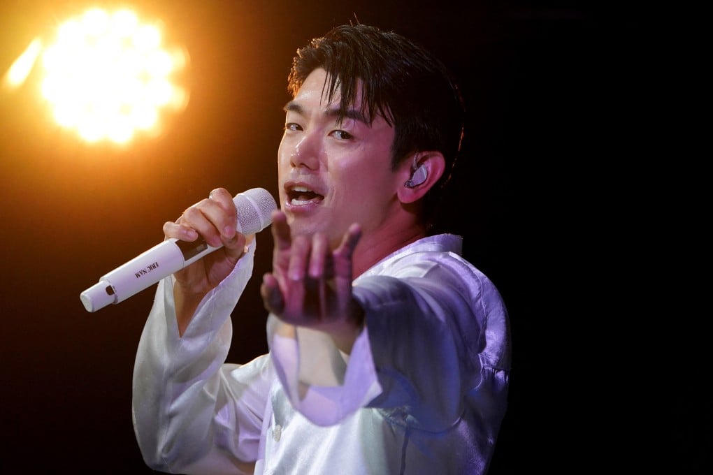 Eric Nam performs at a concert on May 13 in Washington, DC. Photo: Getty Images via AFP