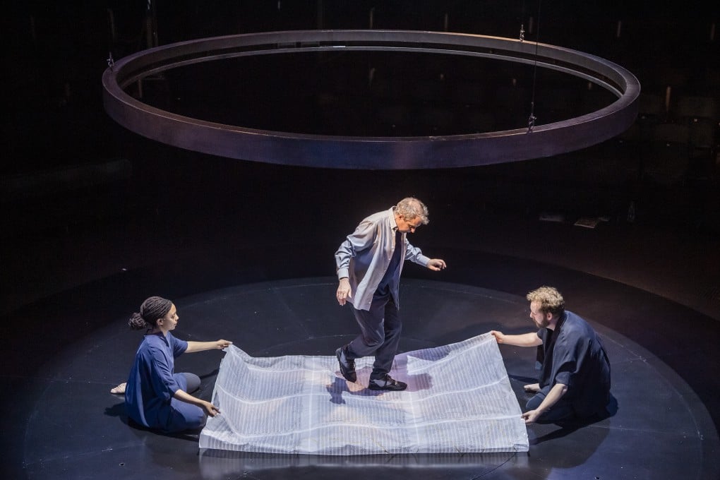 Phelim McDermott (centre) in a scene from a performance of “Tao of Glass” at the 2019 Manchester International Festival. He gave the show’s delayed Hong Kong premiere as part of the 2023 New Vision Arts Festival. Photo: Tristram Kenton