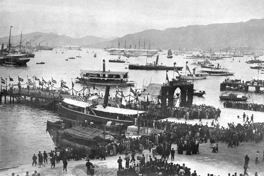 Blake Pier in Central, Hong Kong, circa 1900. Photo: Staff photographer