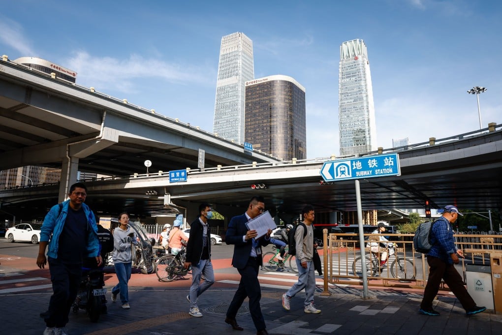 Economic growth is still central to solving China’s problems, a prominent economist says. Photo: EPA-EFE