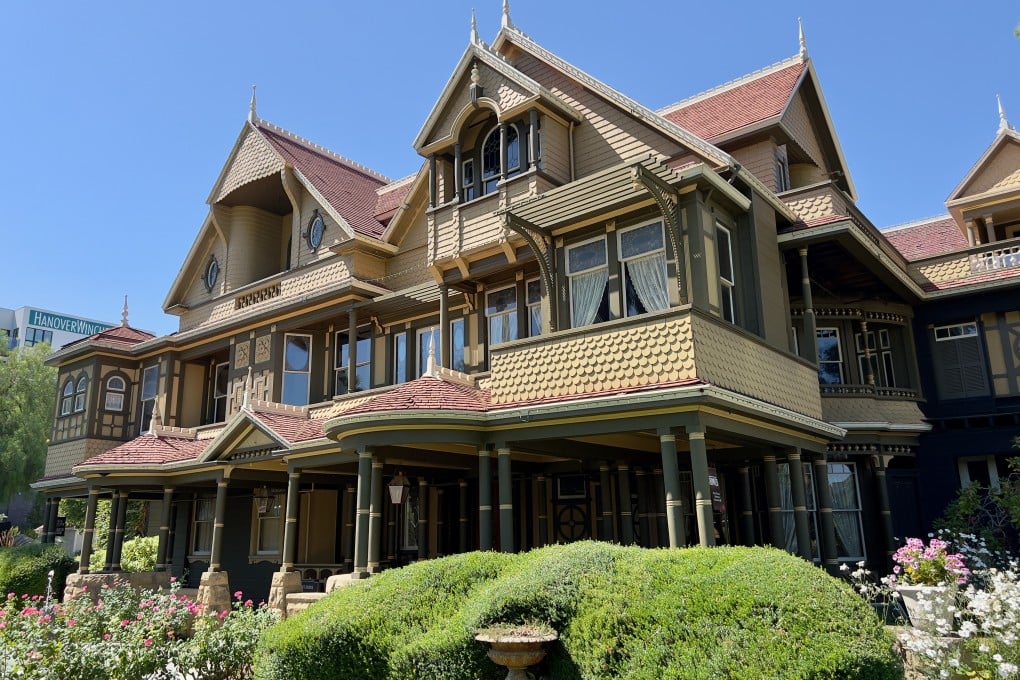 The Winchester Mystery House in San Jose, California. A tour takes in 110 of the imposing mansion’s 160 rooms. Photo: Peter Neville-Hadley