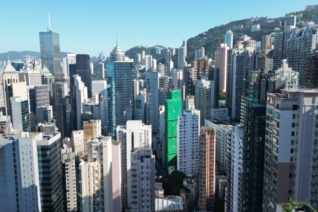A view of residential buildings in Hong Kong’s Mid-Levels neighbourhood on October 24, 2023. Photo: May Tse