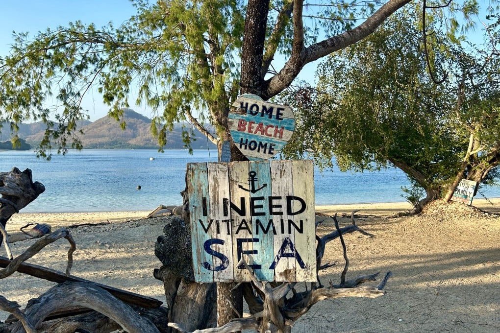 Outside the Nirvana Gili Sudak micro-resort on Gili Sudak, Lombok, where the only other guest is a long-stay Russian draft dodger. It’s one of the places Post Magazine finds on a quest to see places in Lombok we’ve never been to before. Photo: Ian Neubauer