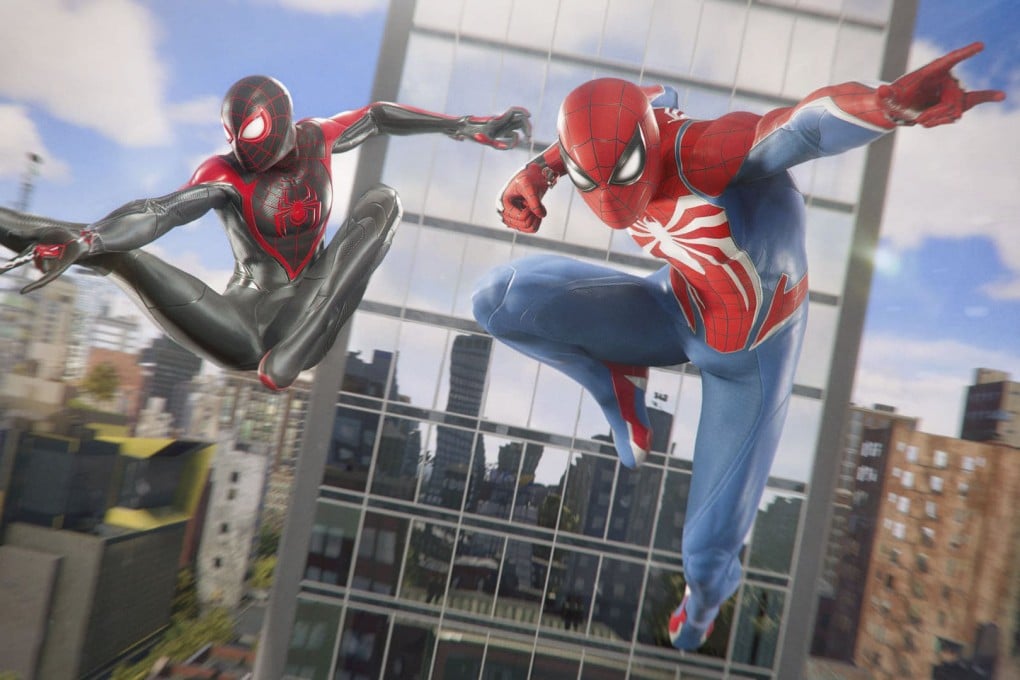 Peter Parker and Miles Morales team up in Marvel’s Spider-Man 2 on PlayStation 5, with players getting to fight as both the Spider-Men. Photo: Marvel Games