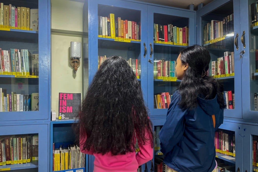 Krishtina Bajracharya and her sister at Junkiri. Photo: Bibek Bhandari