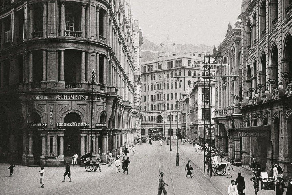 A.S. Watson chemist in Alexandra House, Central, in the early 20th century. Photo: courtesy AS Watson