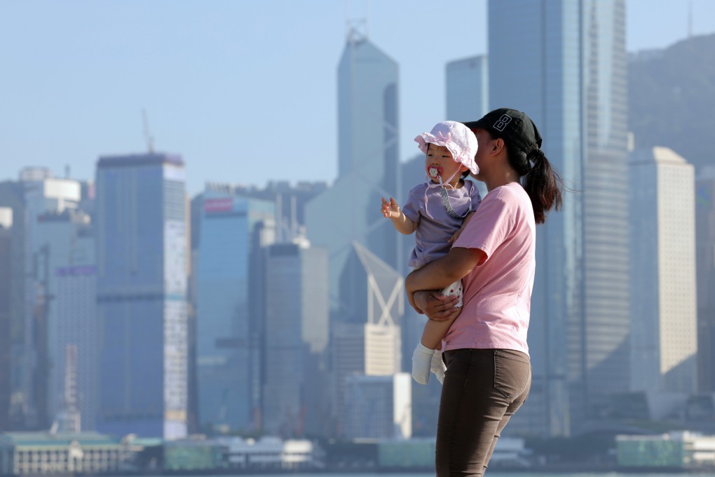 John Lee’s policy address proposes measures to encourage childbirth. Photo: Jelly Tse