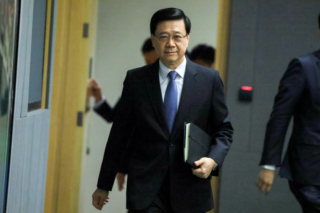 Chief Executive John Lee Ka-chiu in his policy address proposed introducing about 700 electric buses and 3,000 taxis by the end of 2027. Photo:  SCMP/ Dickson Lee