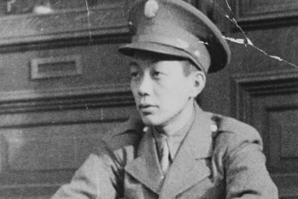 One of the two photos the Hom family have of Wing On Hom, a Chinese-American soldier who died in Italy during World War II. Photo: Ken Hom