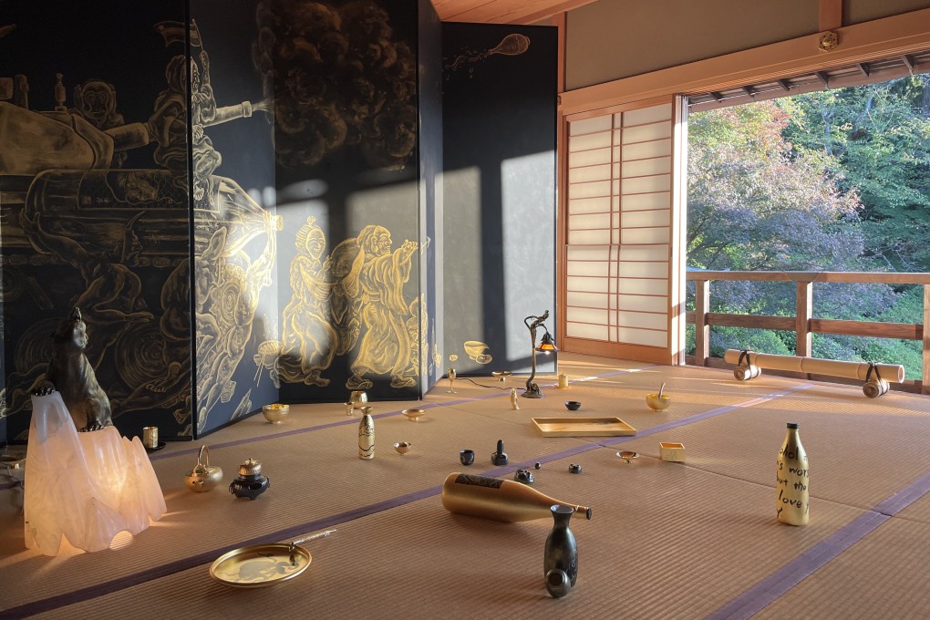 Japanese contemporary artist Niwa Yuta’s exhibition at Komyo-in Temple as part of Art Collaboration Kyoto, an art fair intended to promote Kyoto as a contemporary art hub with a difference. Photo: Komyo-in Zen Temple