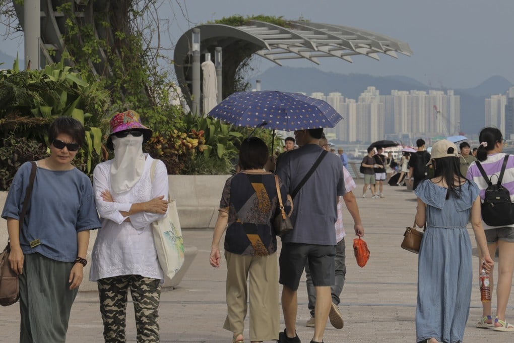 Monday was the second-hottest November day in Hong Kong on record since 1959. Photo: Jelly Tse