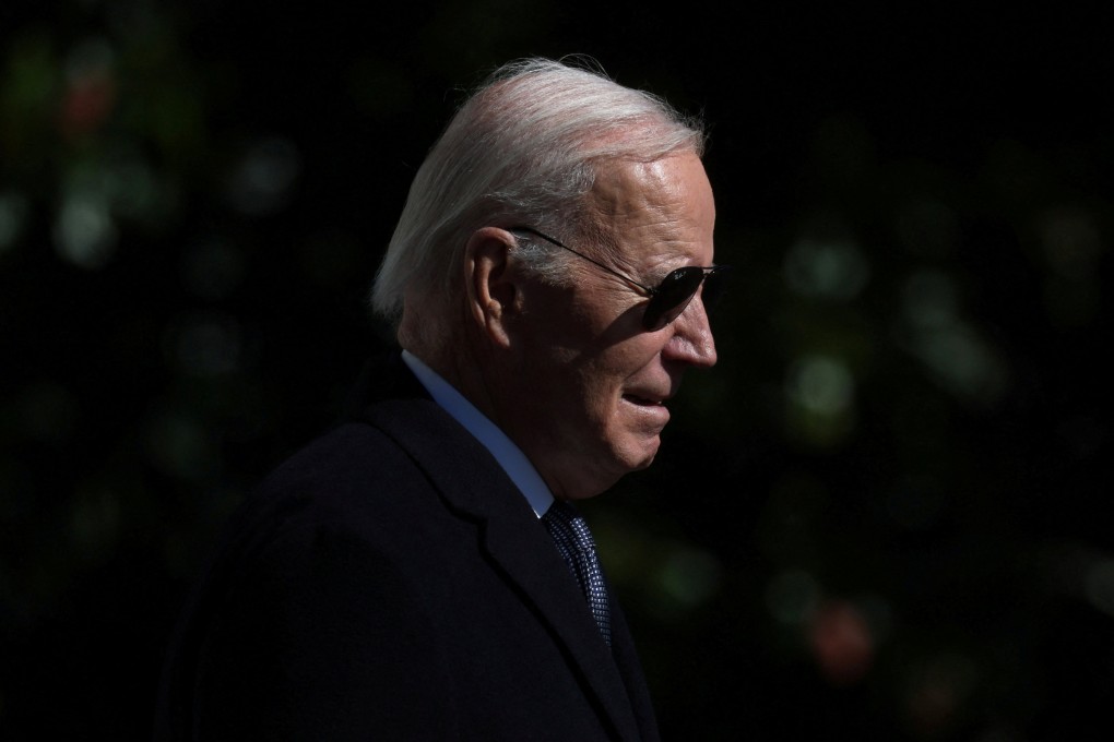 If Joe Biden wins a second term next year he will be 86 when he leaves the White House. Photo: Reuters