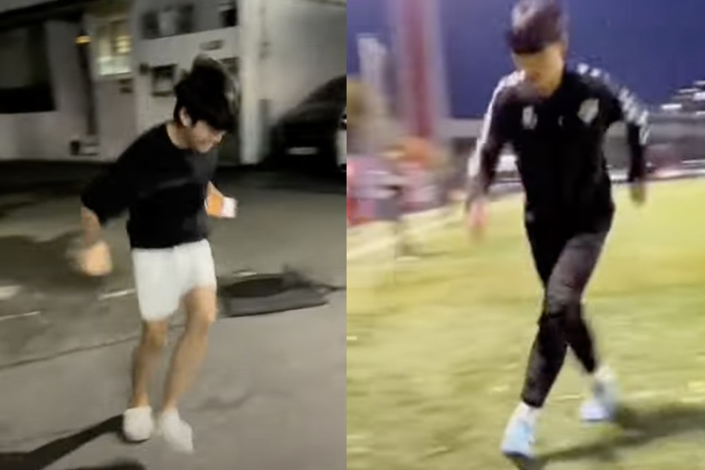 A video uploaded by a South Korean teenager in October has inspired a new TikTok trend, known as the “Slickback” challenge. Photo: YouTube/Dance Challenge