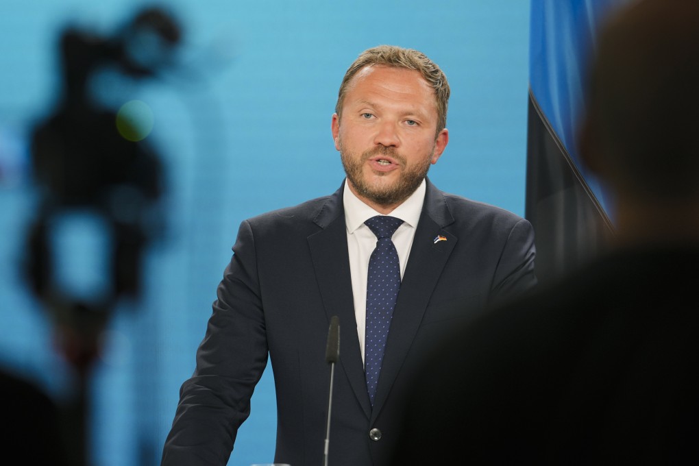 Estonian Foreign Minister Margus Tsahkna pledged to stick with the one-China policy. Photo: AP