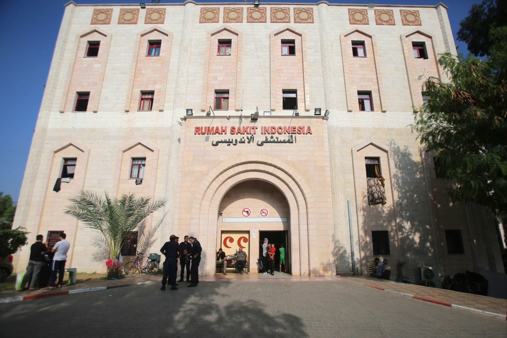 The Rumah Sakit Indonesia hospital in Gaza City as pictured on Wednesday last week. Indonesia’s foreign ministry stressed on Tuesday that the facility had been built “to serve the medical needs of Palestinians in Gaza”. Photo: AFP