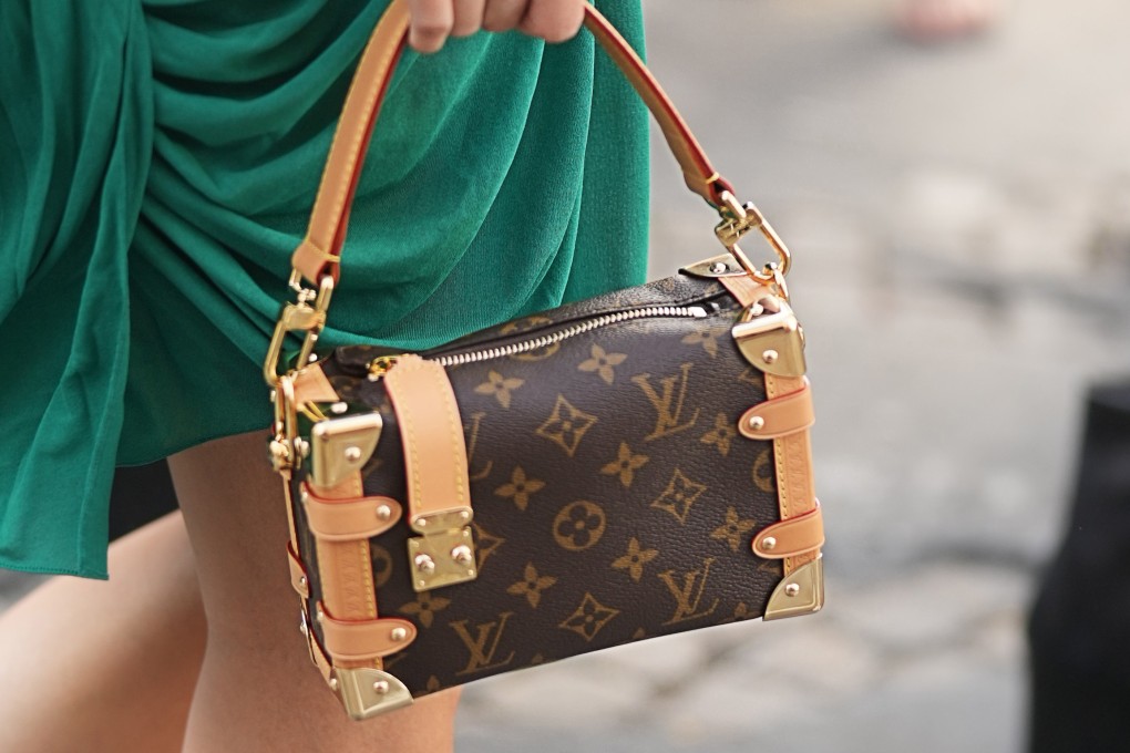 A Louis Vuitton bag during Paris Fashion Week in Paris, France in 2023. High quality hardware found on the handbags of major brands are often made by Switzerland’s Riri. Photo: Getty Images