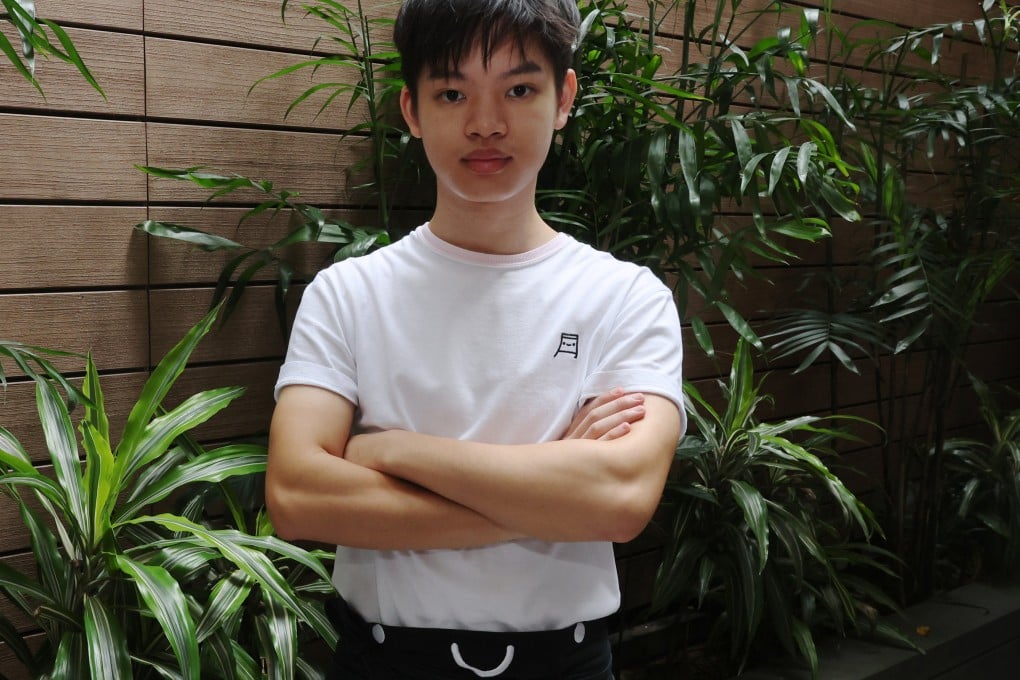 Chef Andrew Wong. The 20-year-old dropped out of school to attend Le Cordon Bleu in New Zealand and now runs his own private kitchen, preparing biweekly eight-course dinners at his family’s Hong Kong home. Photo: Edmond So