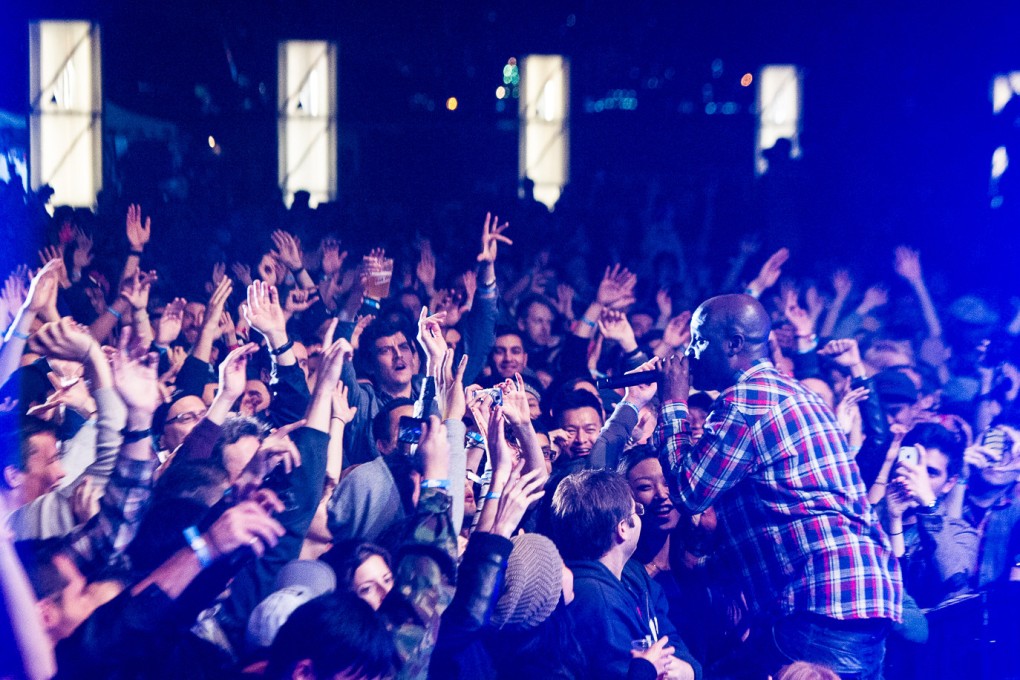 Hong Kong fans react to De La Soul during the hip-hop act’s set at the Clockenflap Music and Arts Festival in 2012. The rappers are among a raft of acts added to the line-up for the December 1-3 event. Photo: Kitmin Lee