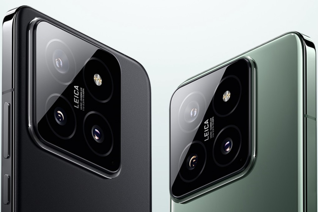 A promotional image for the Xiaomi 14 Pro 5G. The popularity of Xiaomi 14 series handsets in China is heating up competition in a smartphone market facing declining shipments. Photo: Handout