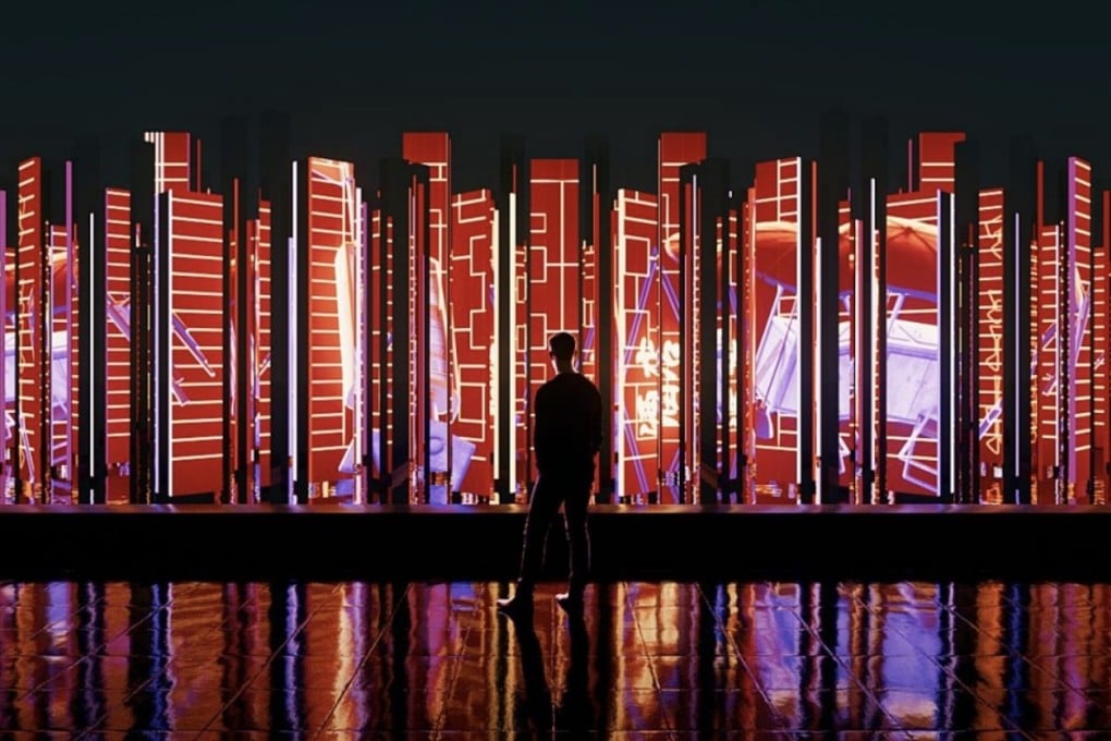 Imagine the Future, an immersive art display at Art Tech Park, Tsim Sha Tsui, forms part of this month’s tech festival, Jumpstarter 2023 Tech by the Harbour.