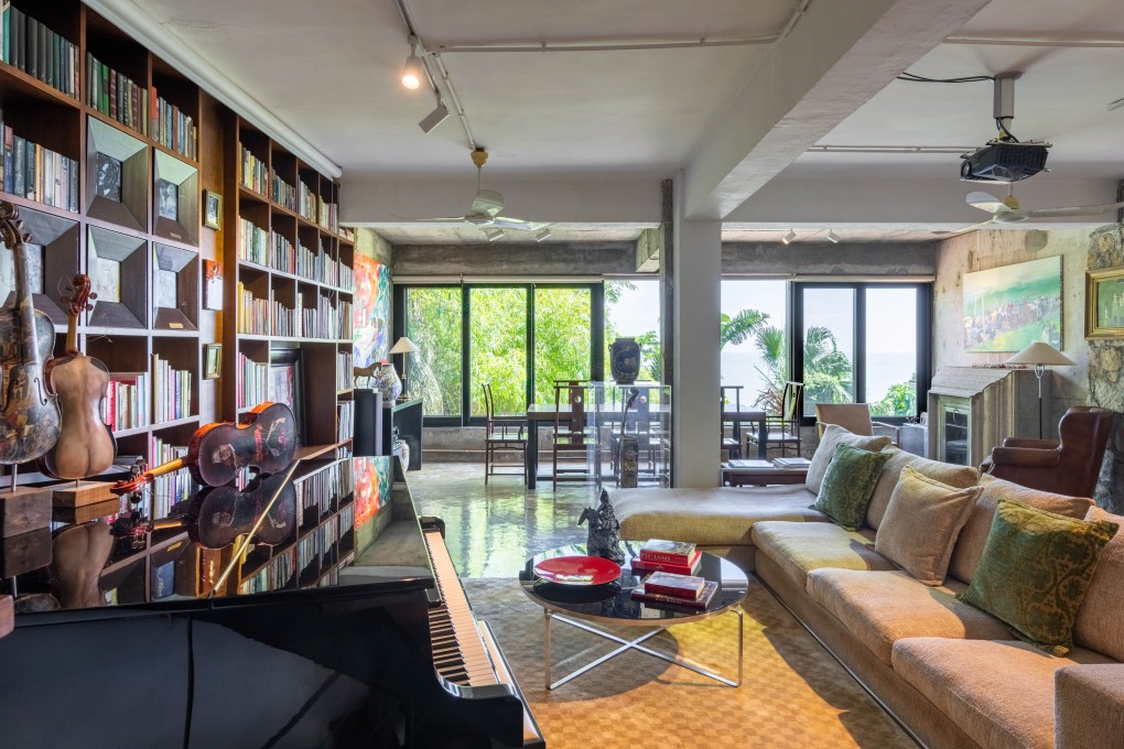 An artist and concert pianist couple’s Coloane home is part art studio, part cosy retreat. Styling: Flavia Markovits. Photo: Eugene Chan