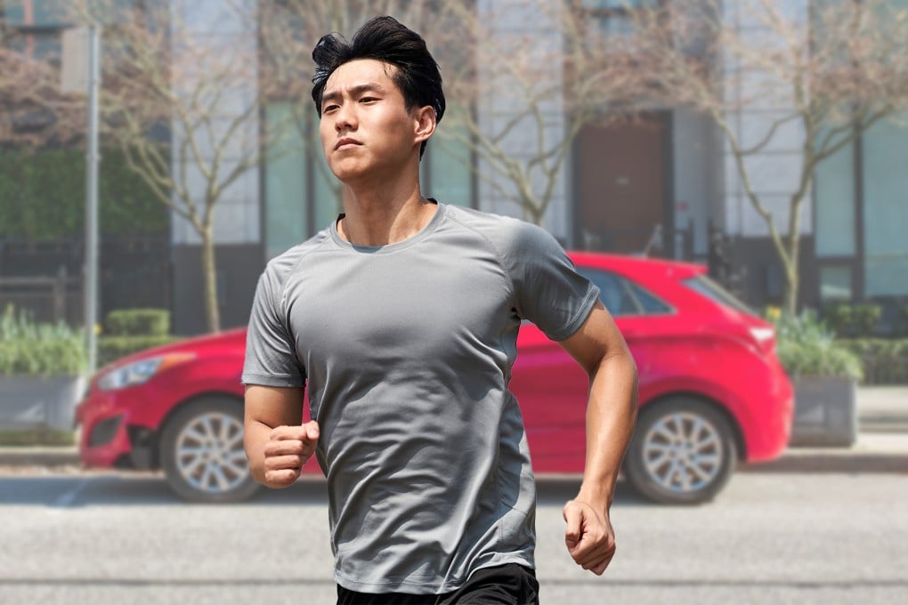 A man in China who is “obsessed” with jogging has been accused by his ex-wife of “destroying” their marriage and neglecting their daughter because of his fixation with running. Photo: SCMP composite/Shutterstock