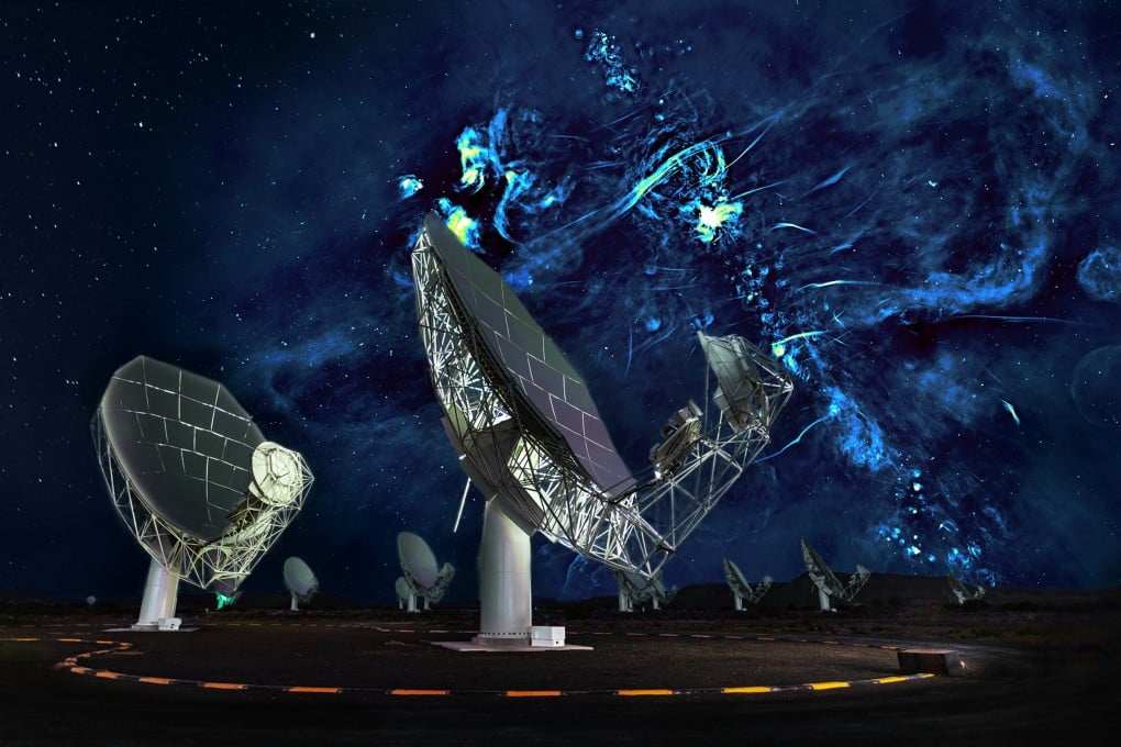 The Square Kilometre Array Observatory will see Chinese-made radio dishes installed in South Africa as well as antennas in Australia in a massive global data-sharing project. Photo: Xinhua