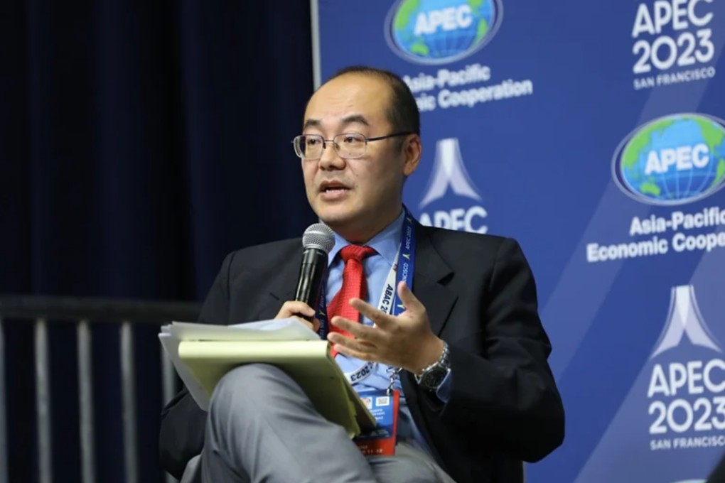 Carlos Kuriyama, director of Apec’s Singapore-based research arm, at the 21-country summit in California on Sunday. Photo: Apec
