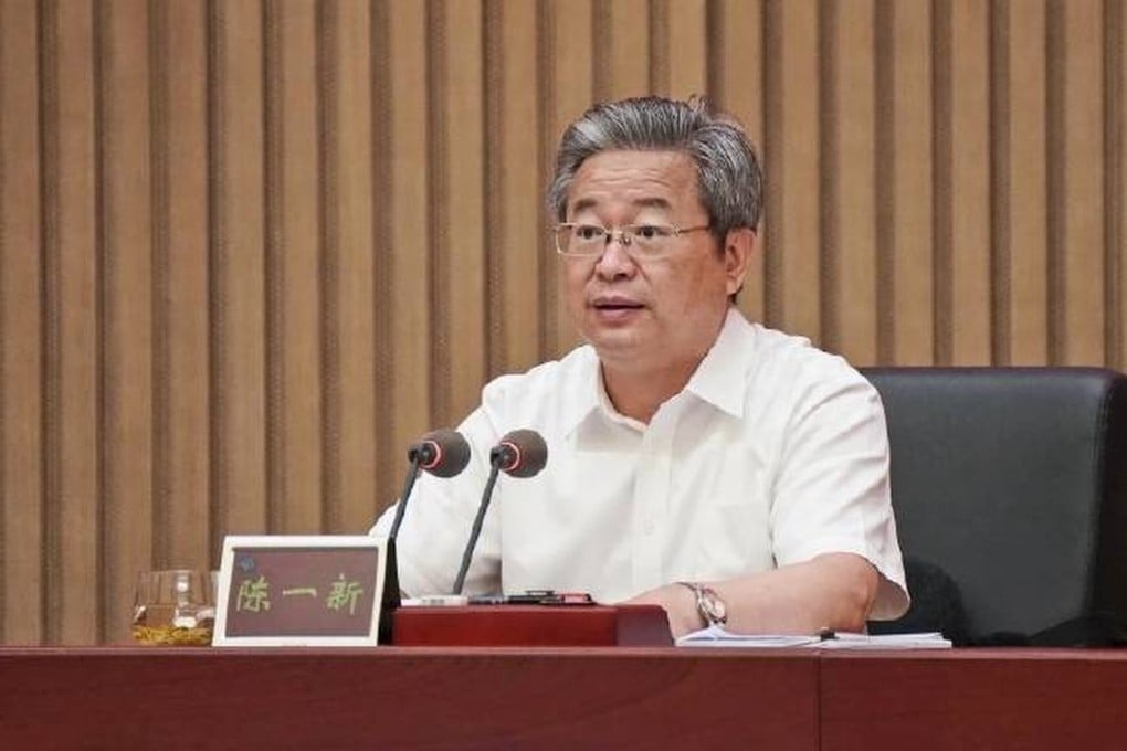 China’s anti-espionage chief Chen Yixin made a rare trip abroad. Photo: Weibo@Righteous Xiaoliu