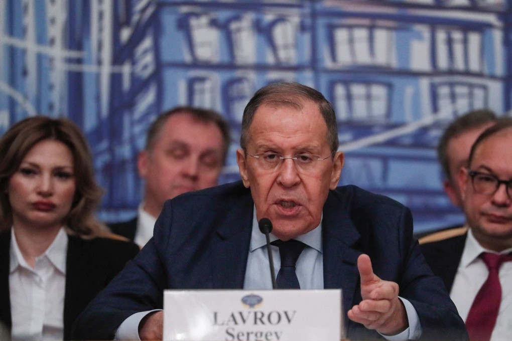 Russian Foreign Minister Sergey Lavrov in Moscow on Wednesday. Photo: AFP