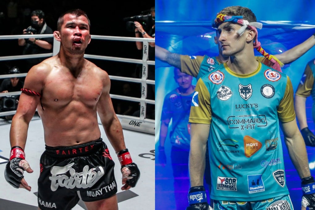Nong-O Hama (left) will face Nico Carrillo at ONE Friday Fights 46 in Bangkok. Photo: ONE Championship