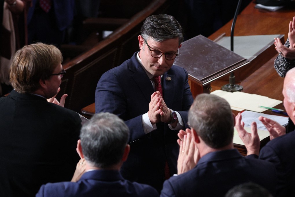 US House Speaker Mike Johnson. Photo: AFP