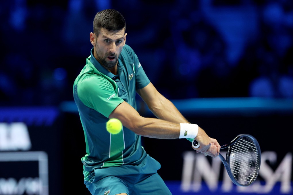 Novak Djokovic needed just one win or a defeat for Carlos Alcaraz to secure top spot in the ATP rankings. Photo: Xinhua