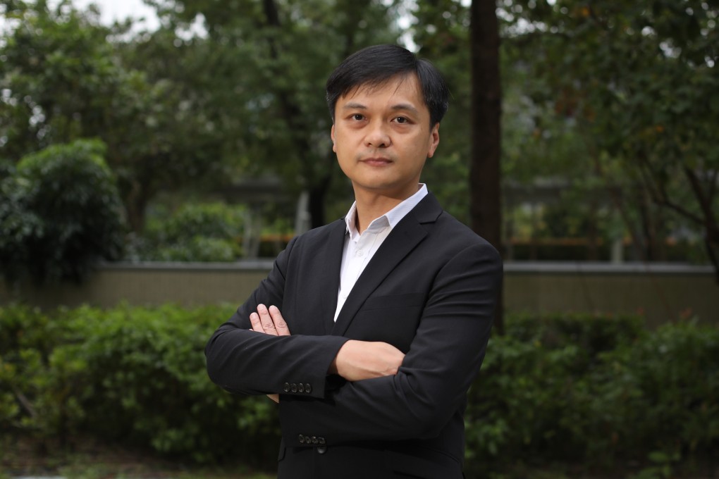 GRST co-founder and CEO Justin Hung Yuen at Hong Kong Science Park in Sha Tin. Photo: Xiaomei Chen
