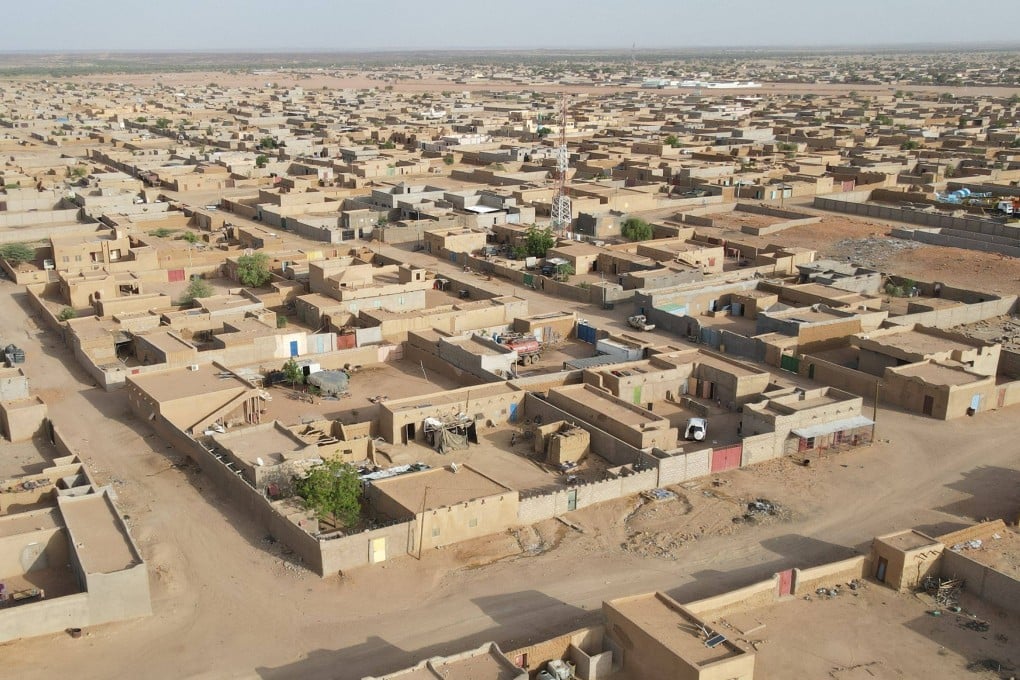An aerial view of the city of Kidal, Mali in August 2022. Photo: AFP