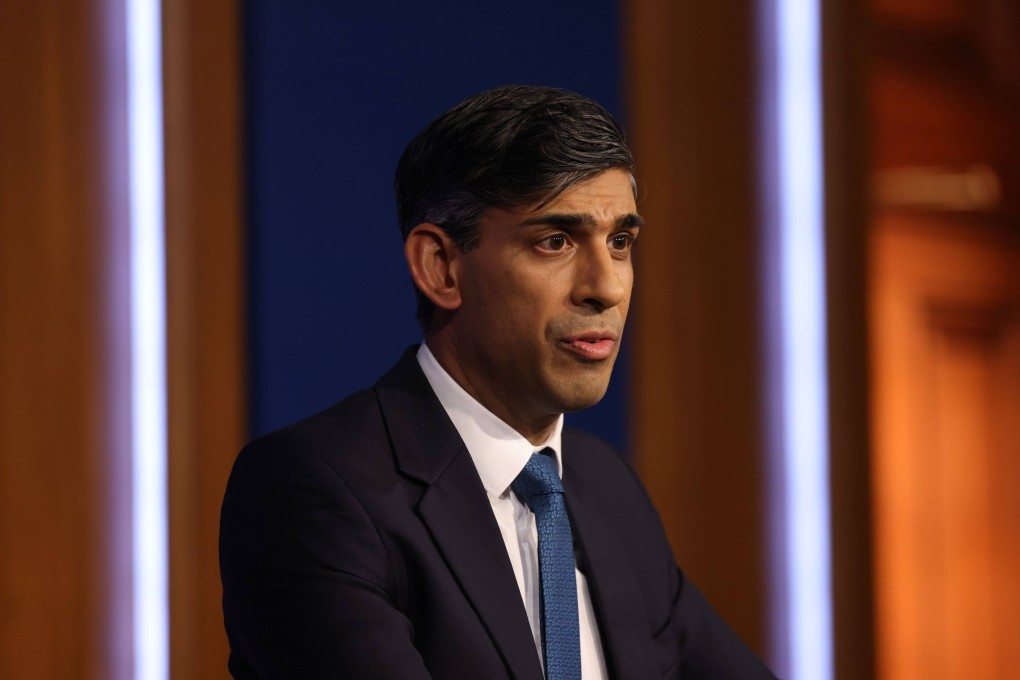 UK Prime Minister Rishi Sunak said he is not giving up on deporting asylum seekers to Rwanda and suggested he would be willing to change British laws to make it happen. Photo: Bloomberg