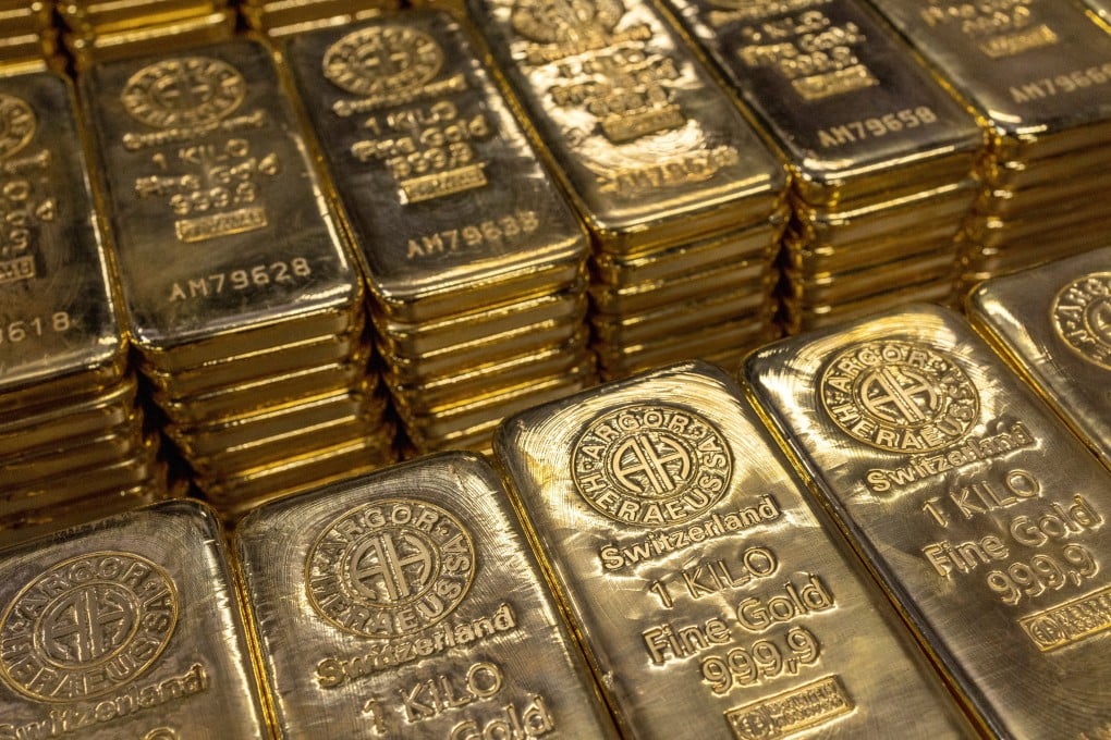 One kilo gold bars are pictured at the plant of gold and silver refiner Argor-Heraeus in Mendrisio, Switzerland. Photo: Reuters