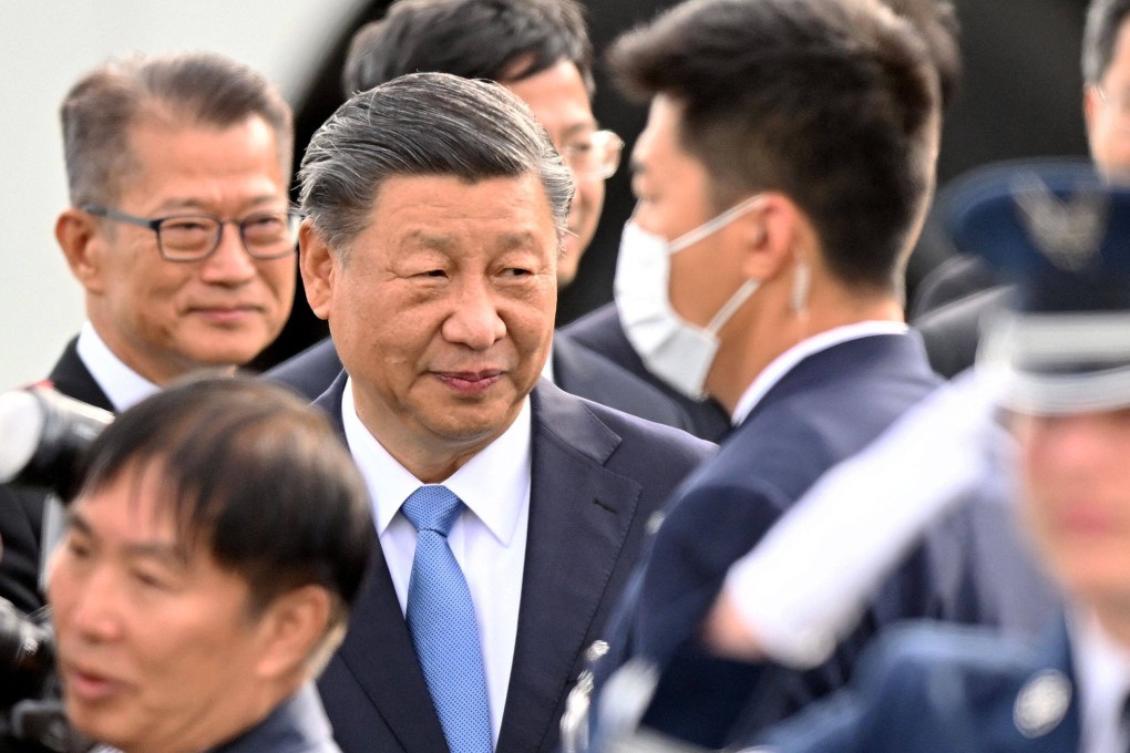 Chinese President Xi Jinping arrives at San Francisco International airport to attend the Asia-Pacific Economic Cooperation leaders’ week, ahead of his highly anticipated meeting with US President Joe Biden. Photo: AFP