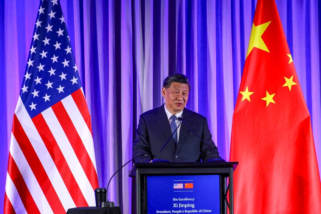China’s President Xi Jinping spoke of hope and friendship as he dined with US business leaders in San Francisco on Wednesday during the Apec summit. Photo: AFP