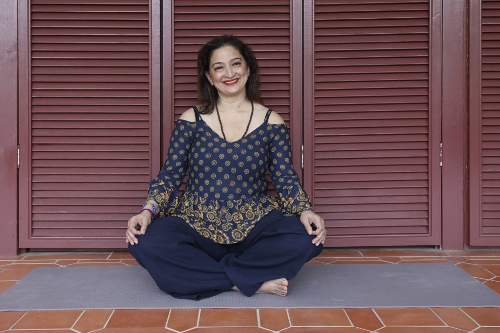 After overcoming the pain from a tailbone fracture through Pilates, yoga and other therapies, Sujal Mahbubani became a yoga teacher and now holds classes at the United Services Recreation Club (above) in Jordan, Hong Kong. Photo: Jonathan Wong