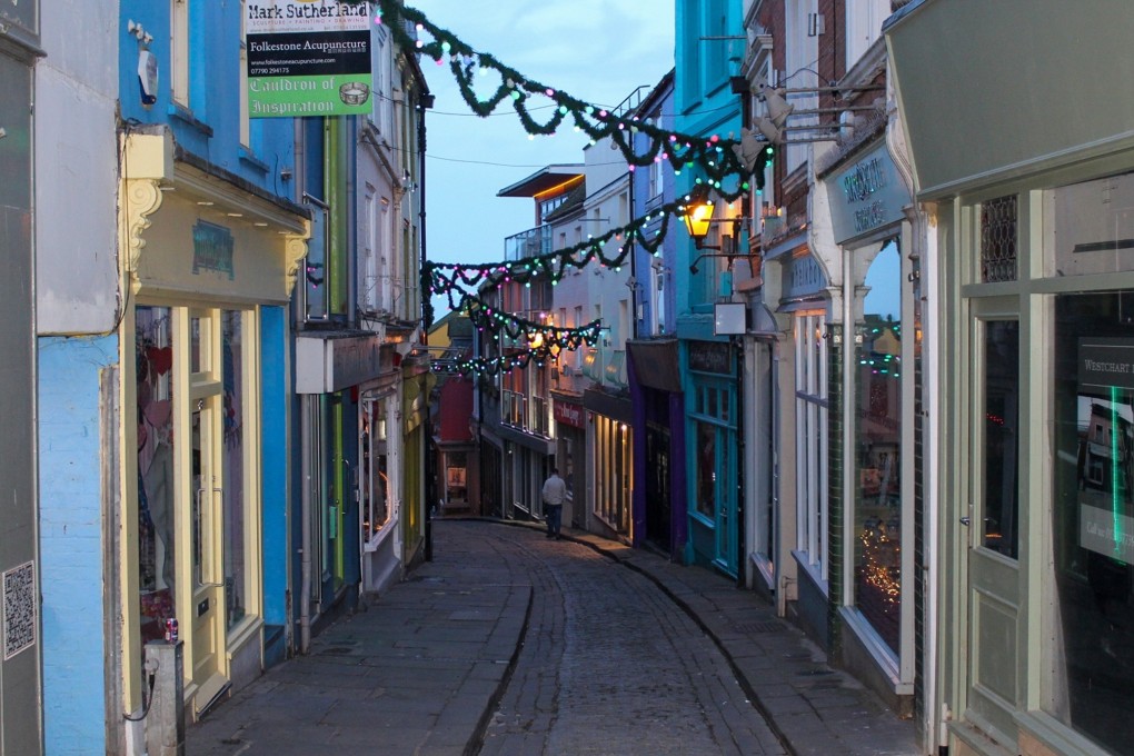 The streetlights go on early on a winter evening in Folkestone, Kent, England. The onset of winter in Britain was always going to be one of the more challenging aspects of returning after decades in Hong Kong. Photo: Shutterstock