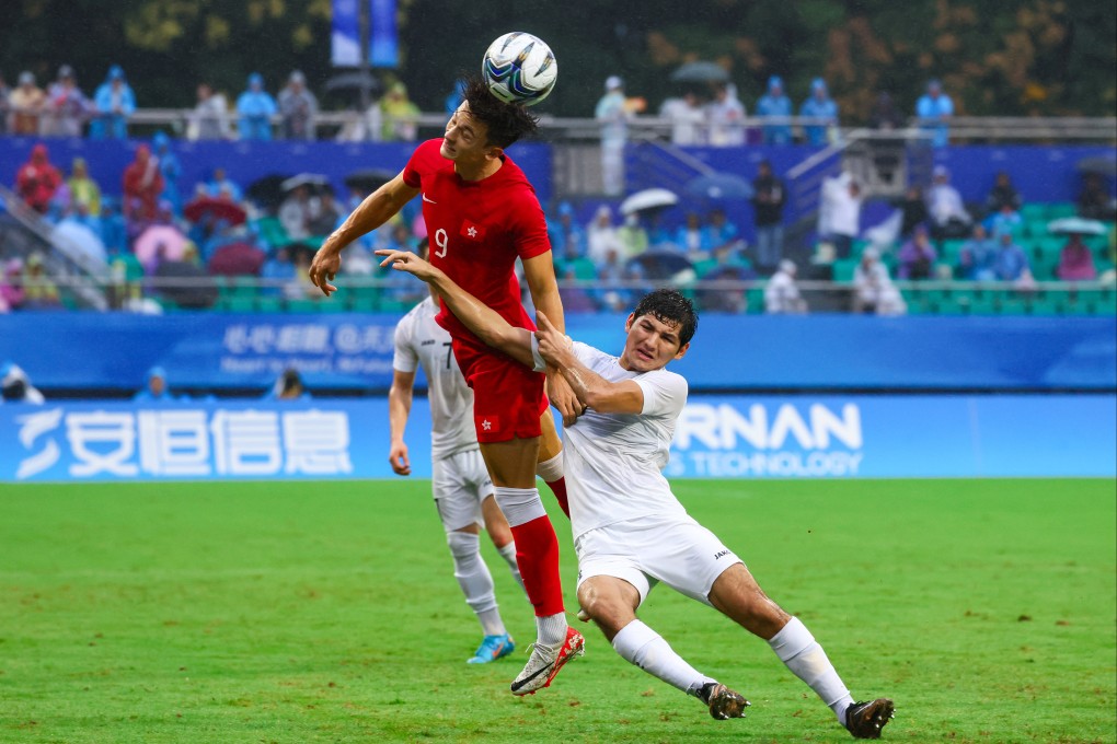 Matt Orr led the line for Hong Kong in Iran, after Jorn Andersen shuffled his pack for the World Cup game. Photo: Dickson Lee