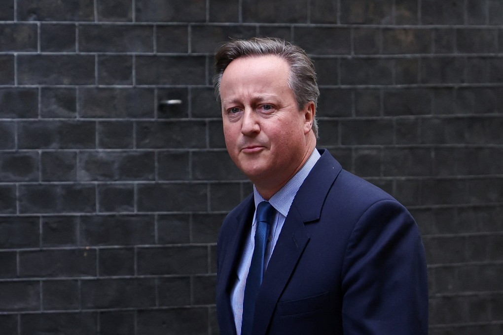 Newly appointed UK foreign secretary David Cameron, the former prime minister, is already coming under fire for perceived friendliness towards Beijing. Photo: Reuters
