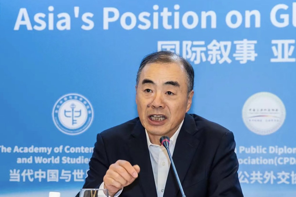 Kong Xuanyou, former Chinese vice foreign minister, says China has no intention of competing with or replacing the United States. Photo: Beijing Club for International Dialogue