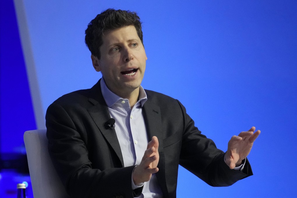 Sam Altman takes part in a discussion during the Apec CEO Summit in San Francisco on Thursday. Photo: AP