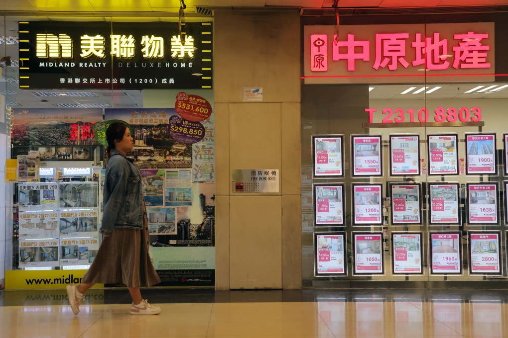 Midland Realty and Centaline Property Agency are involved in nearly 90 per cent of all real estate transactions in Hong Kong. Photo: SCMP
