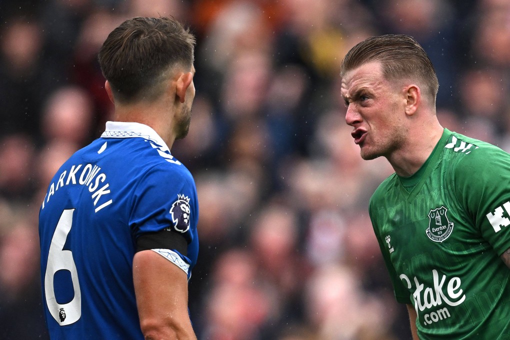 Everton are furious after being handed a 10-point deduction by a Premier League independent commission. Photo: AFP